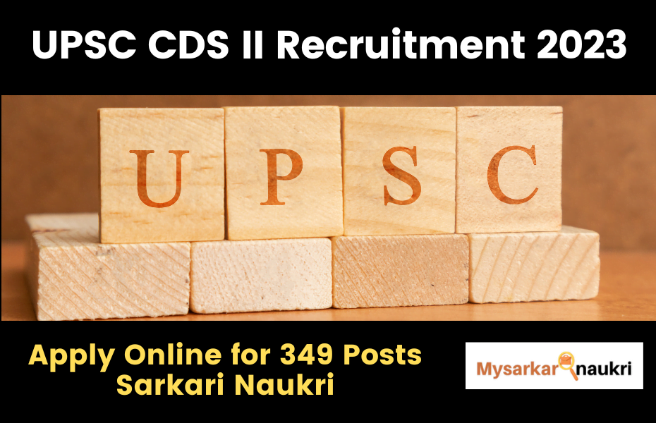 Best Upsc Cds Ii Recruitment My Sarkari Naukri