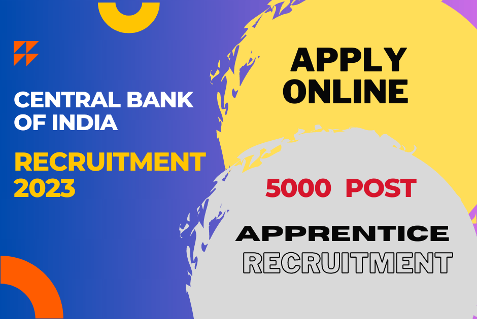 Recruitment of Apprentice in Central Bank of India 2023 – Elite Jobs
