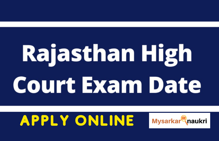 Rajasthan High Court Exclusive Stenographer Recruitment