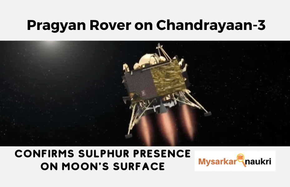 Pragyan Rover on Chandrayaan-3 Confirms Sulphur Presence On Moon’s Surface